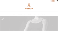 Desktop Screenshot of liberationprisonyoga.com